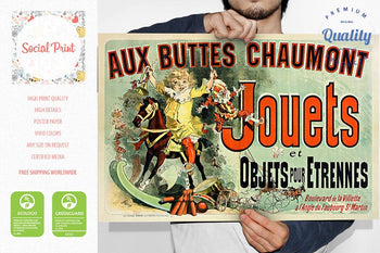 Friends TV Show Poster, Aux Buttes Chaumont Jouets et Objets pour Etrennes