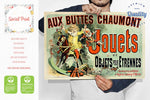 Friends TV Show Poster, Aux Buttes Chaumont Jouets et Objets pour Etrennes