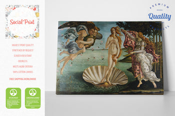 The Birth of Venus by Sandro Botticelli