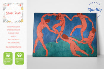 The Dance by Henri Matisse, Canvas Print
