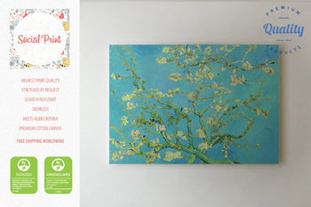 Almond Blossom by Van Gogh, Canvas Print